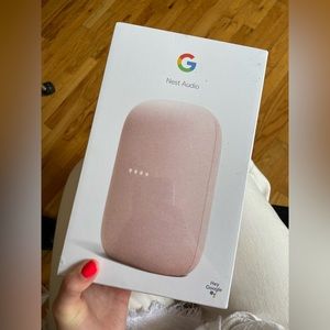 Google Nest Audio in Sand